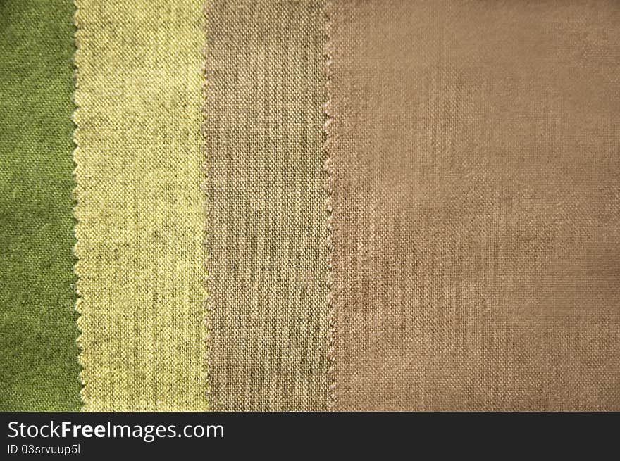 Nature color fabric set