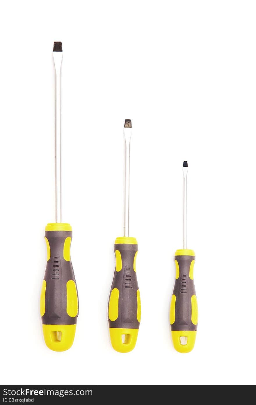 Three screwdrivers