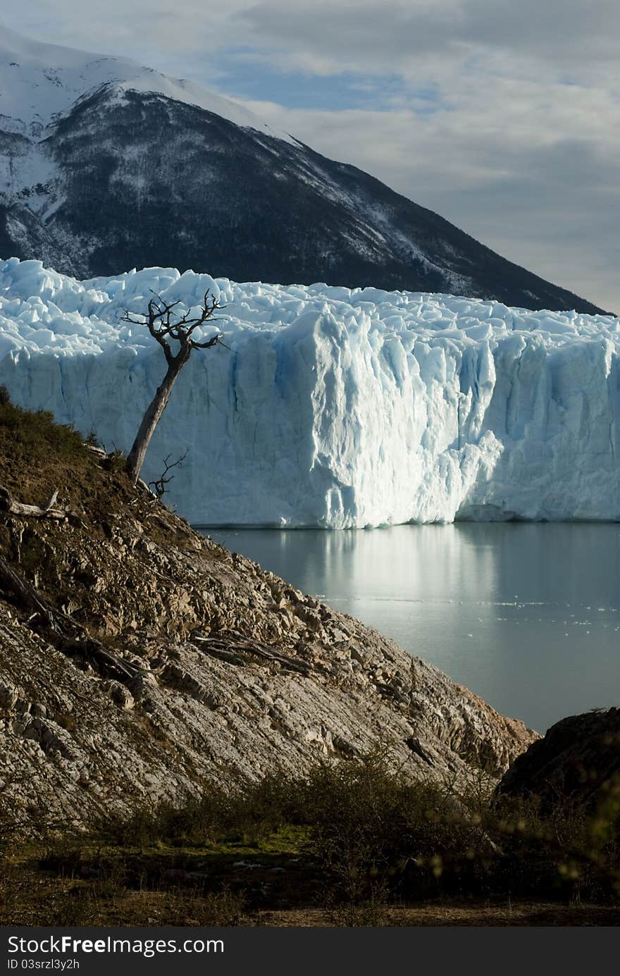 The Perito Moreno Glacier is a glacier located in the Los Glaciares National Park in the south west of Santa Cruz province, Argentina. It is one of the most important tourist attractions in the Argentine Patagonia.