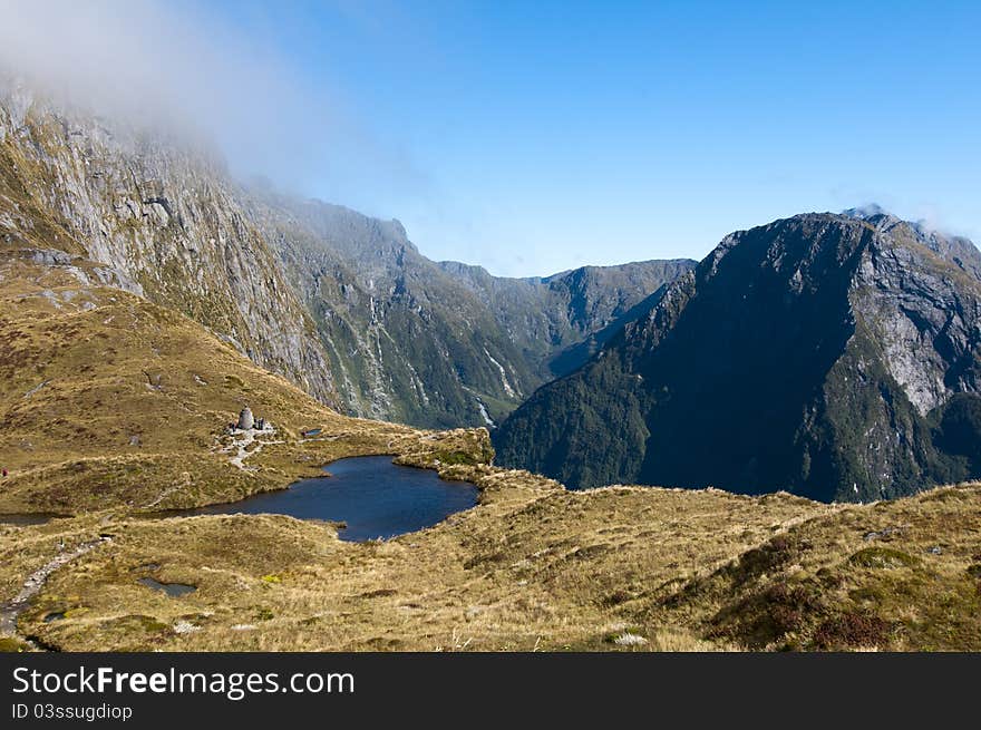 Mackinnon Pass - Milford Track, New Zealand