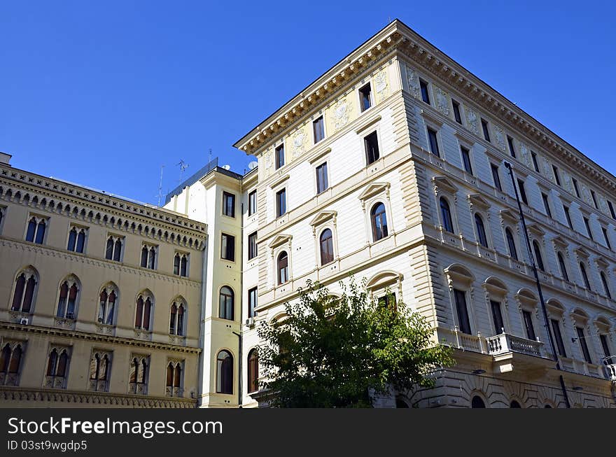 Two buildings