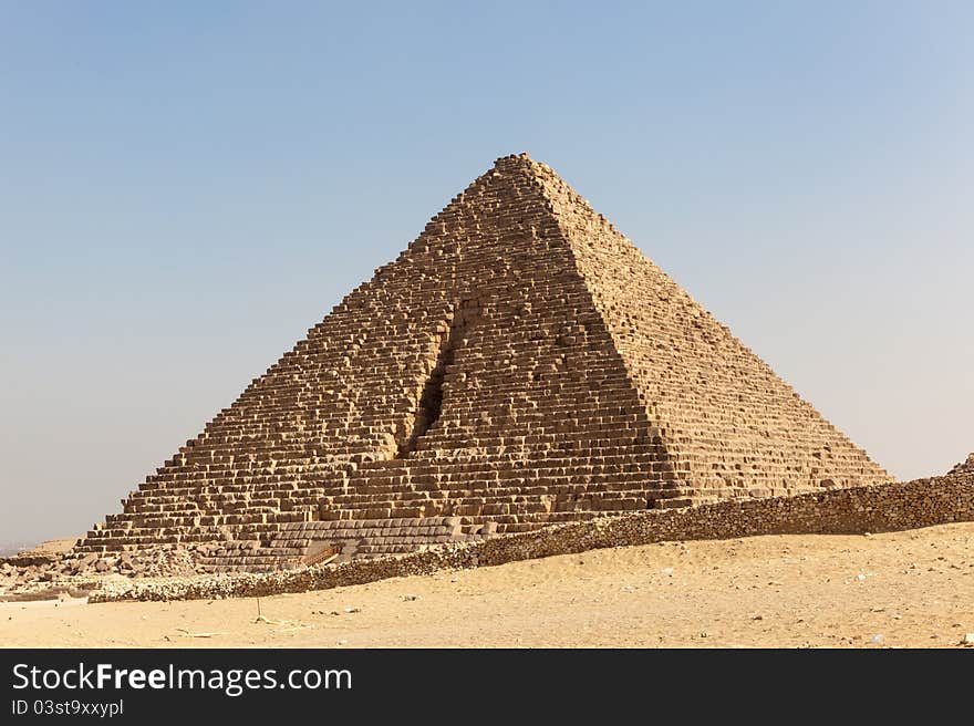 Pyramids and sphinx of Giza, Great and famous Egyptian pyramids Khufu, Khafre And Menkaure and Sphinx. Pyramids and sphinx of Giza, Great and famous Egyptian pyramids Khufu, Khafre And Menkaure and Sphinx