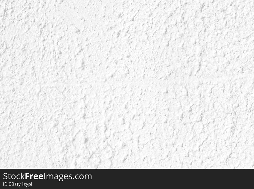 White Stucco Wall Background