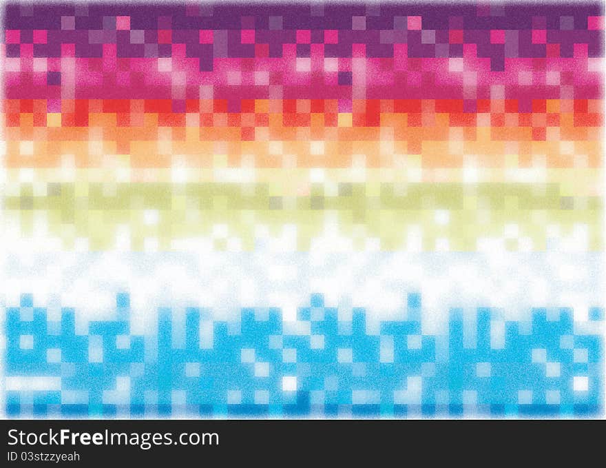 A noise colorful pixel background