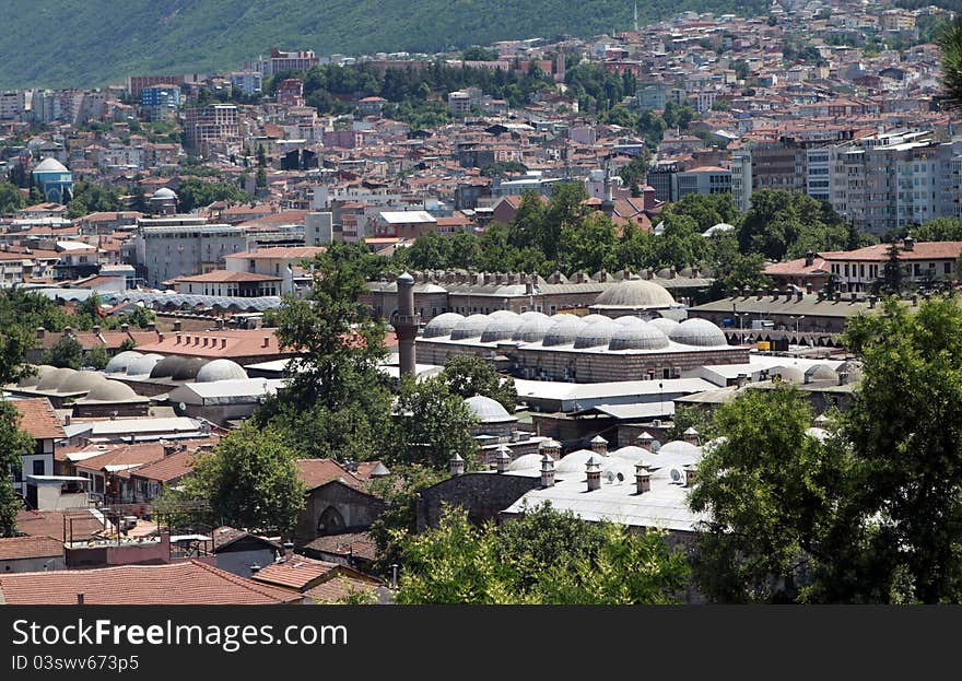 The roof of Bursa.