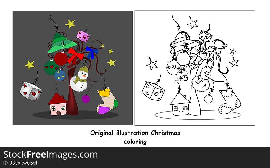 Fun and original Christmas background coloring as shown by the next. Fun and original Christmas background coloring as shown by the next