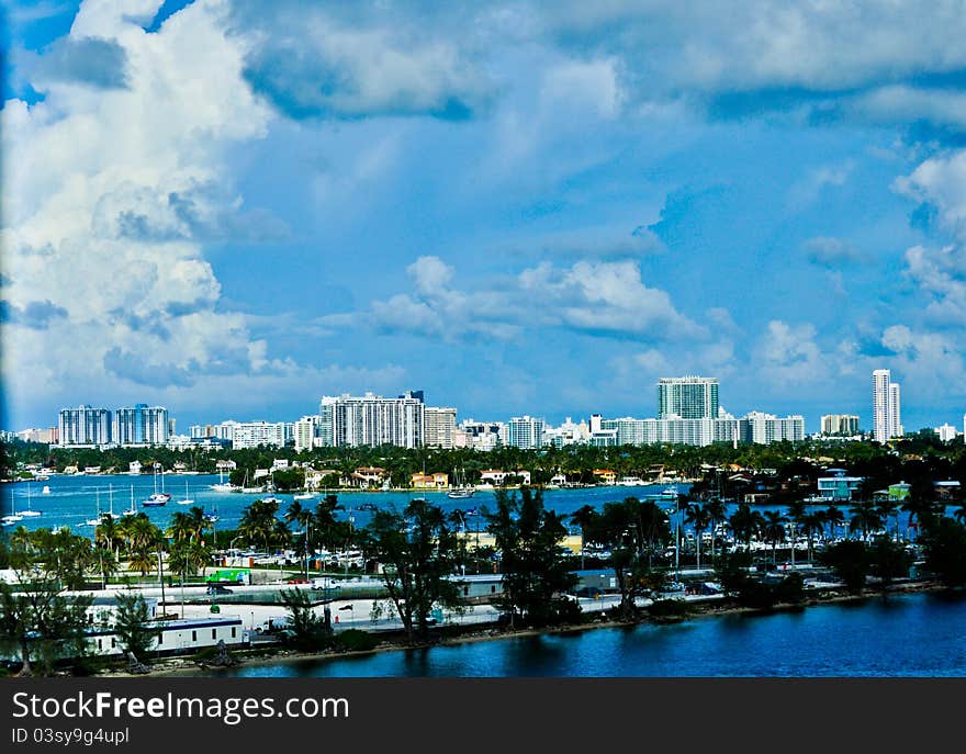 Miami skyline