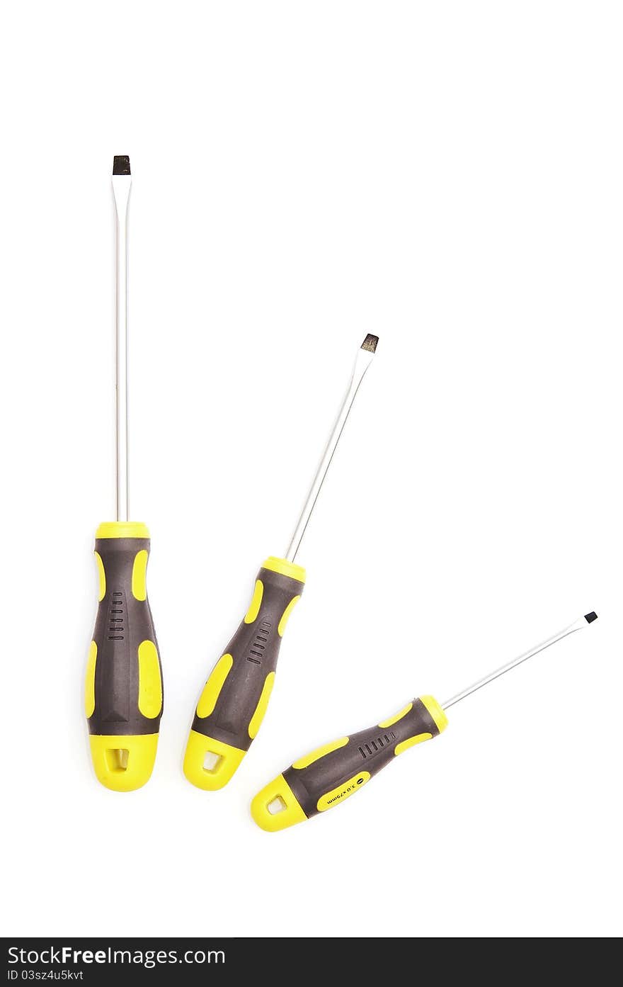 Three screwdrivers