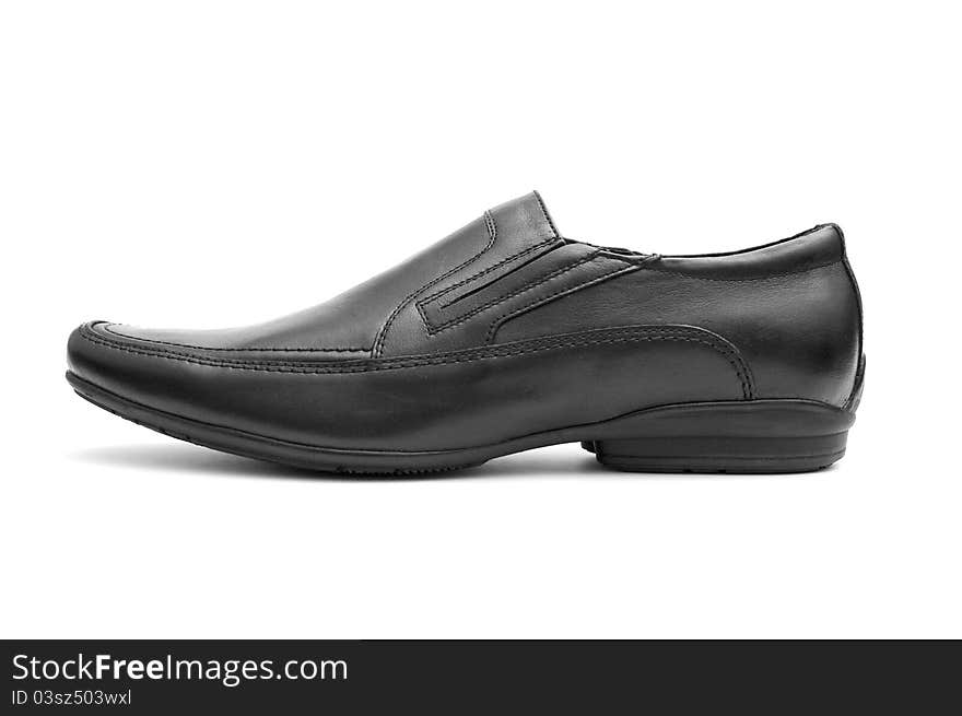 Black  Man S Shoe