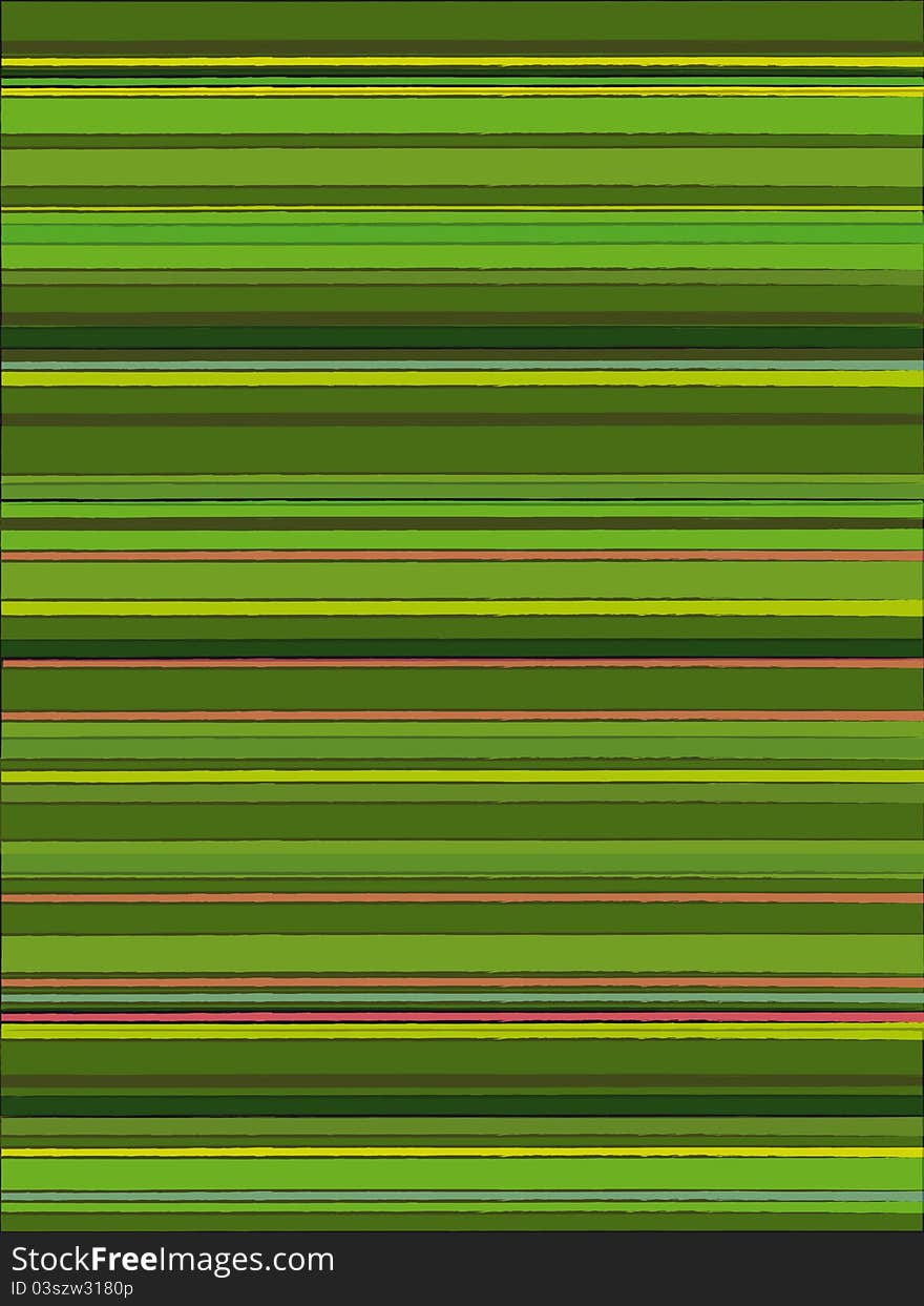 Abstract background with green line