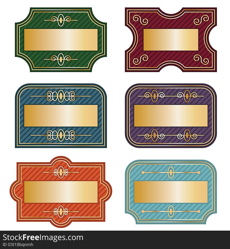 Decorative labels