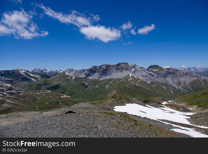 Panorama of the Dolomites