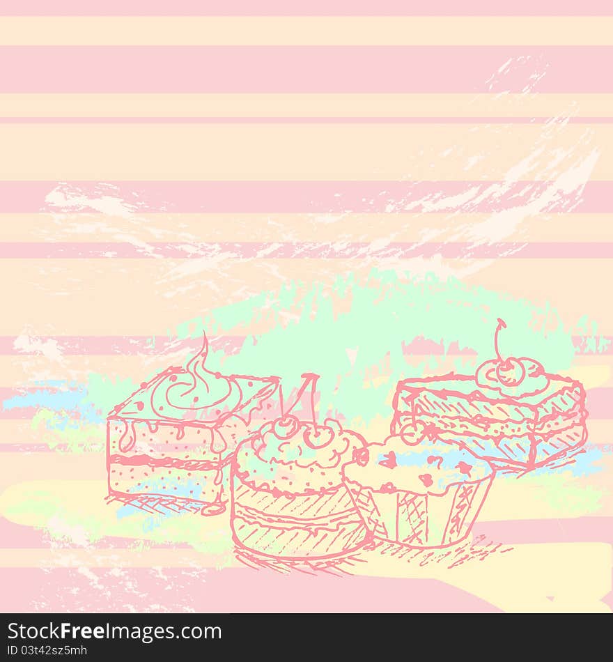 Tasty Cakes Background