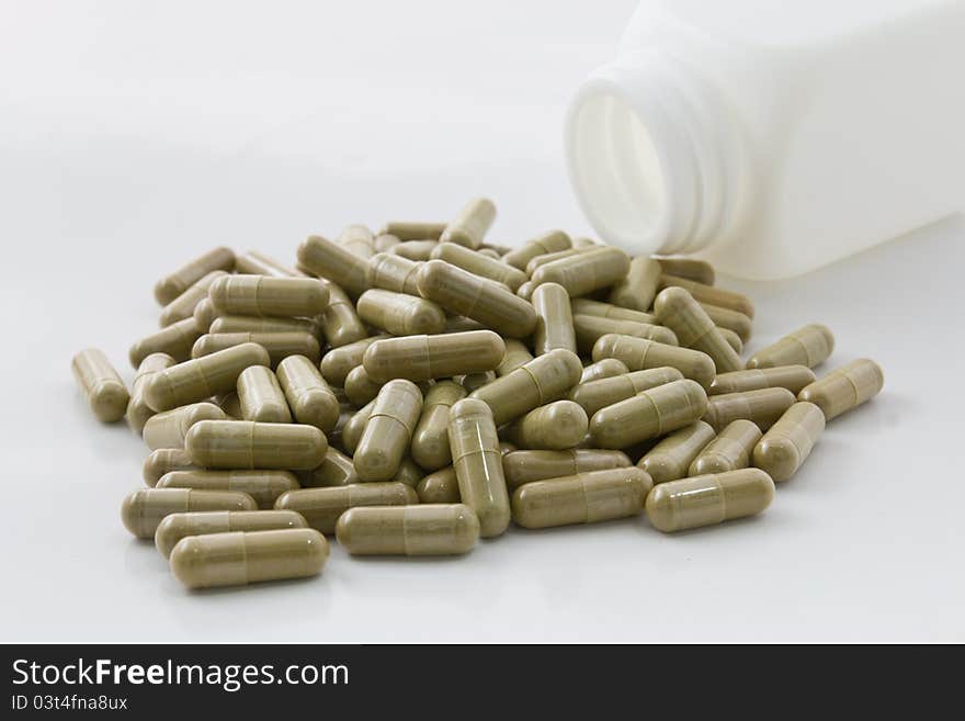 Herbal medicine capsule