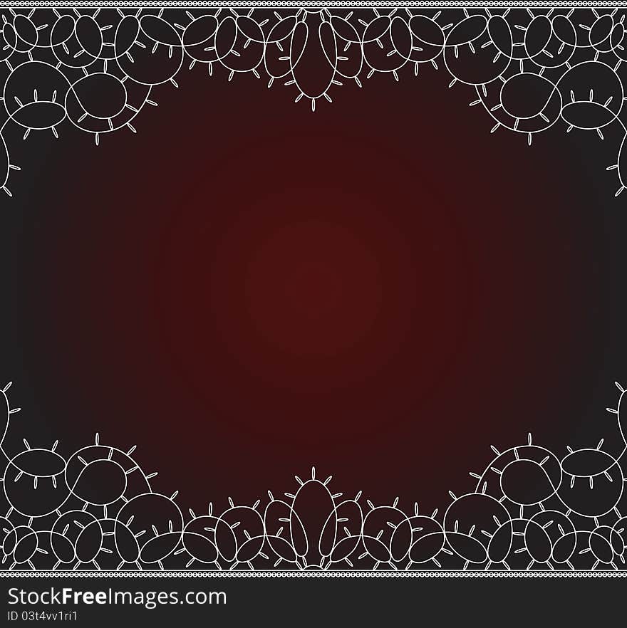 Seamless lacy background. Space for your text. Seamless lacy background. Space for your text