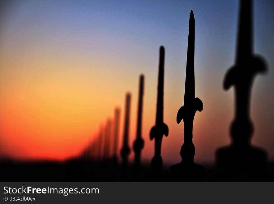 Sunset and Sword