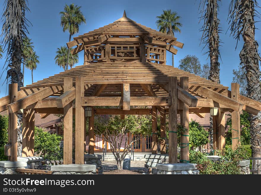 Wood Gazebo