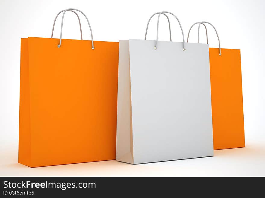 Paper Bags For Shopping Or Sale