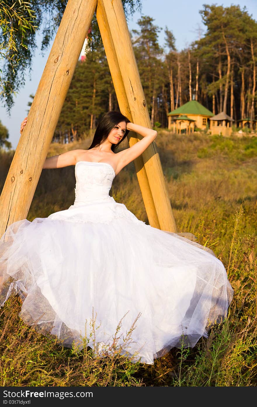 Portrait Of A Beautiful Bride