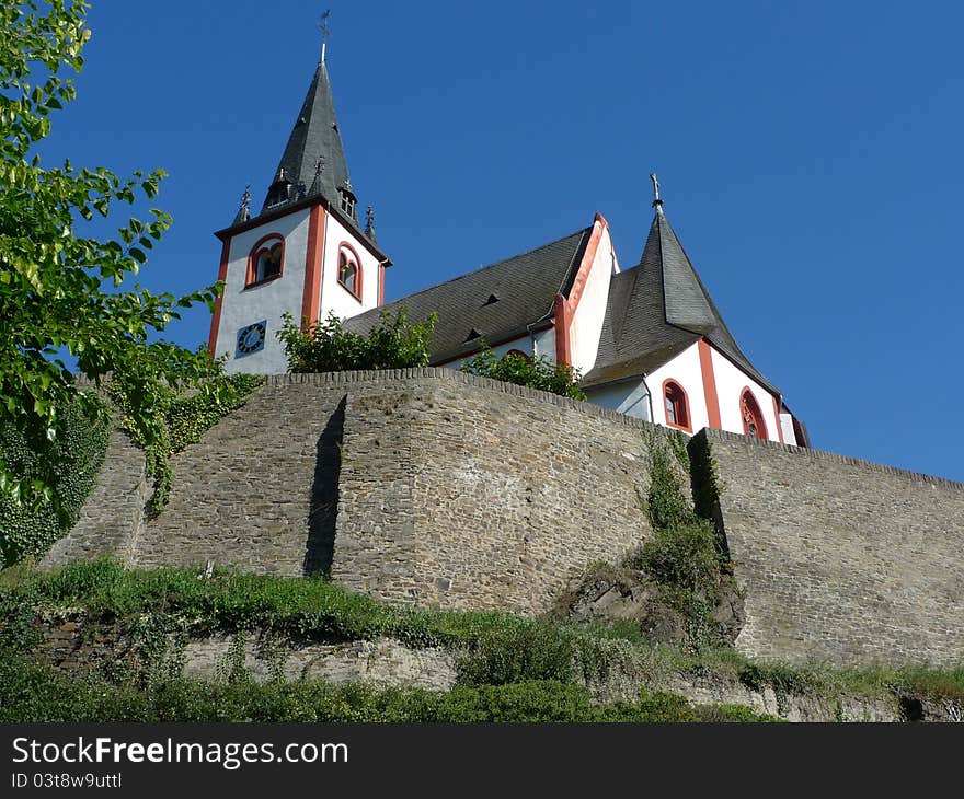 Church At A Slope