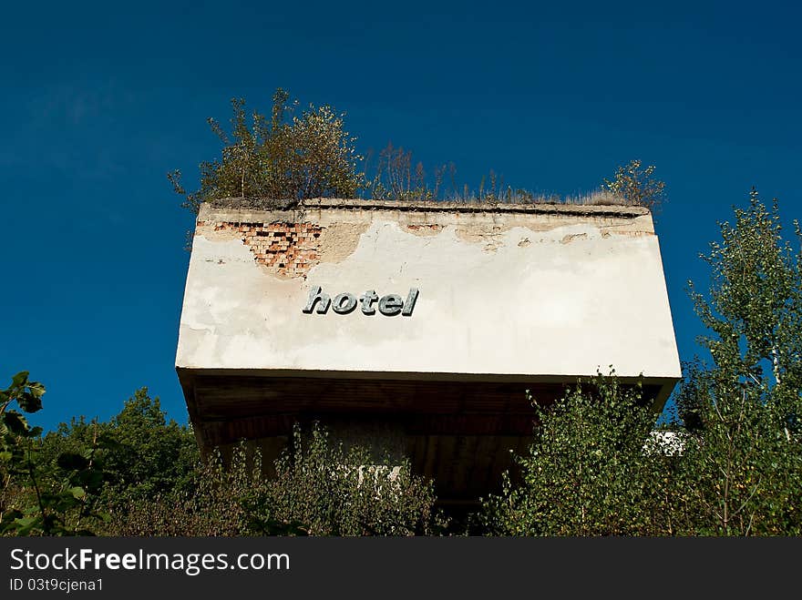 Hotel ruins