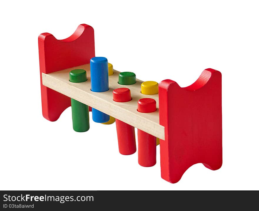 Wooden learning toy