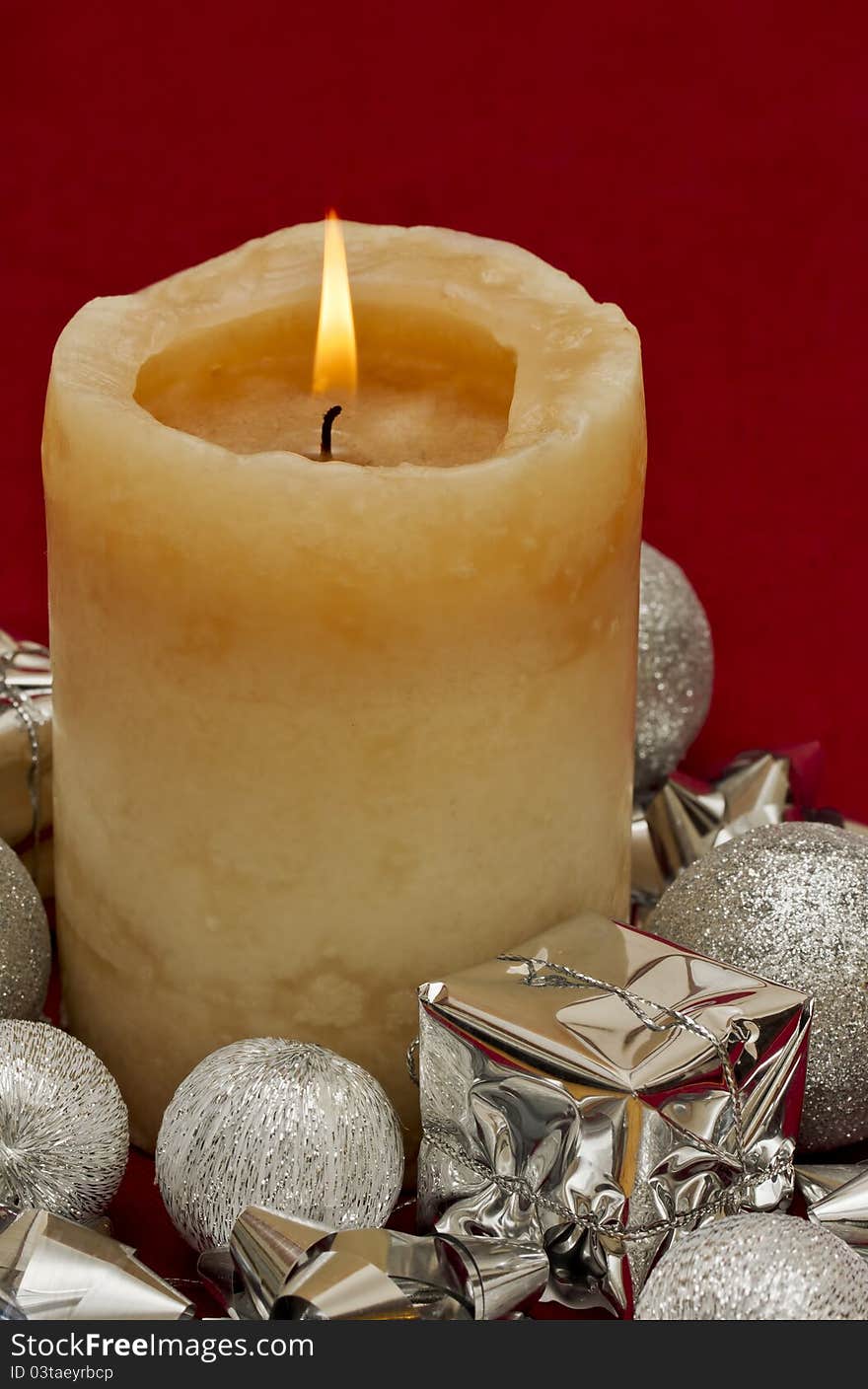 Christmas candle