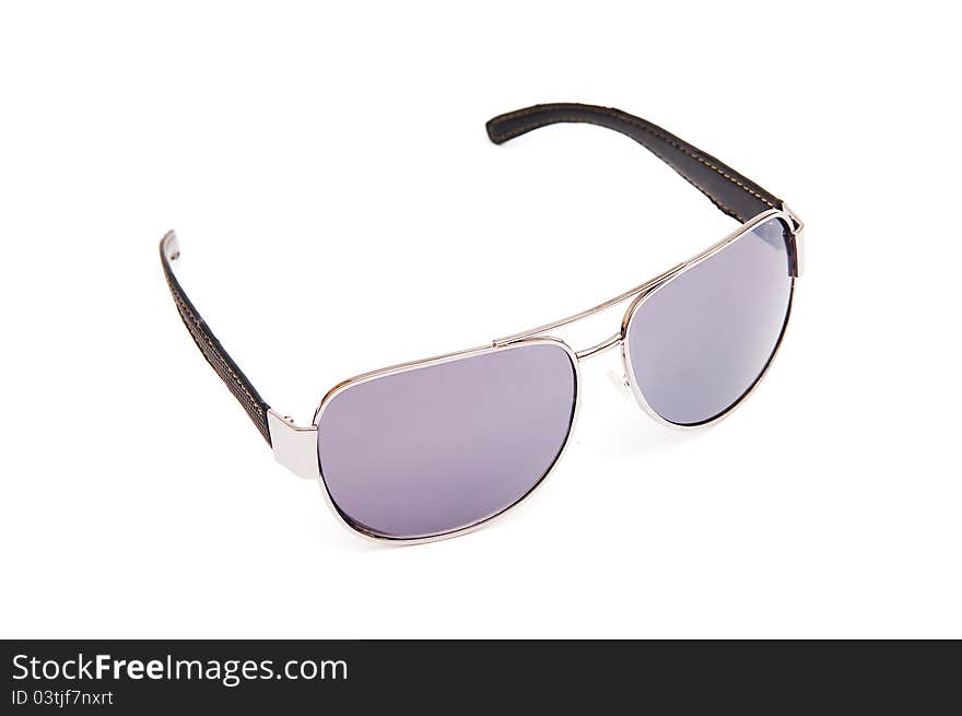 The image of sunglasses on white background