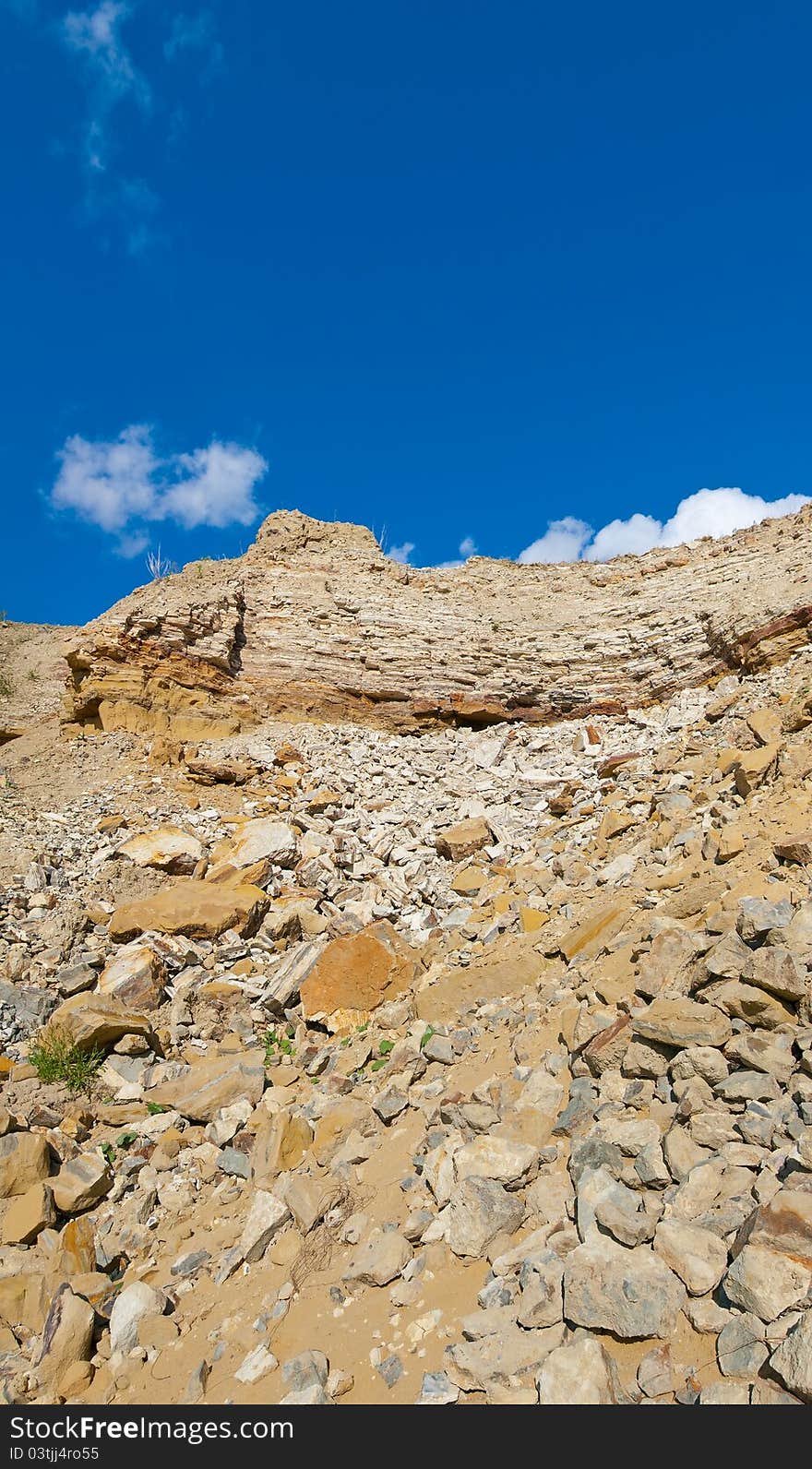 Landscape With Rocks And Sky