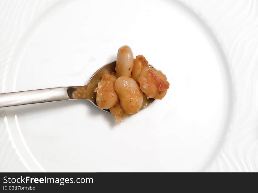 Beans On A Spoon