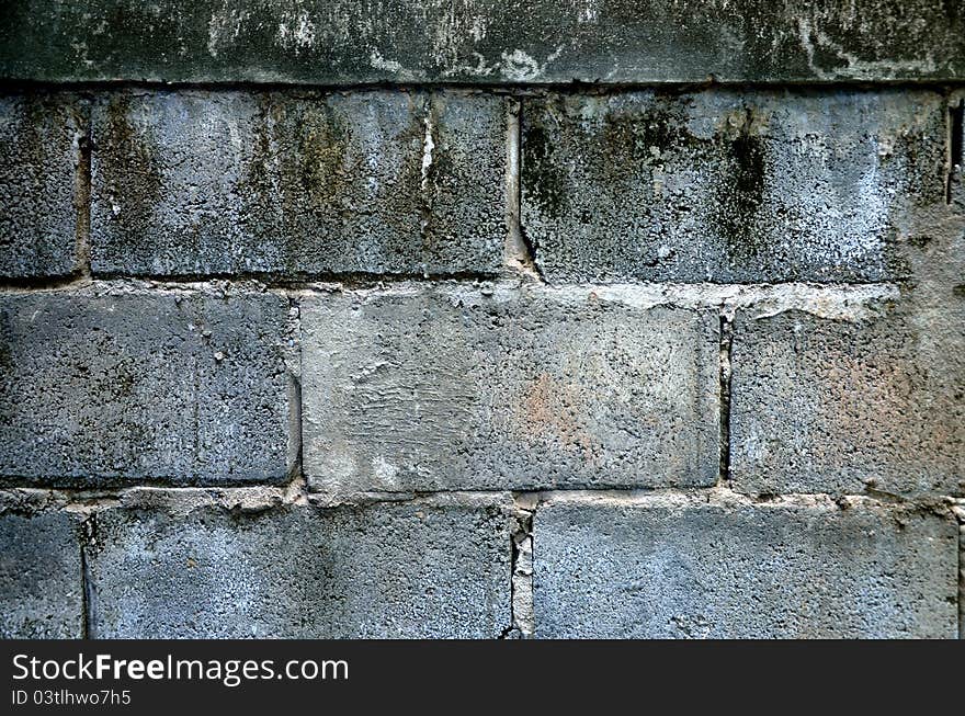 Old rough brick wall texture