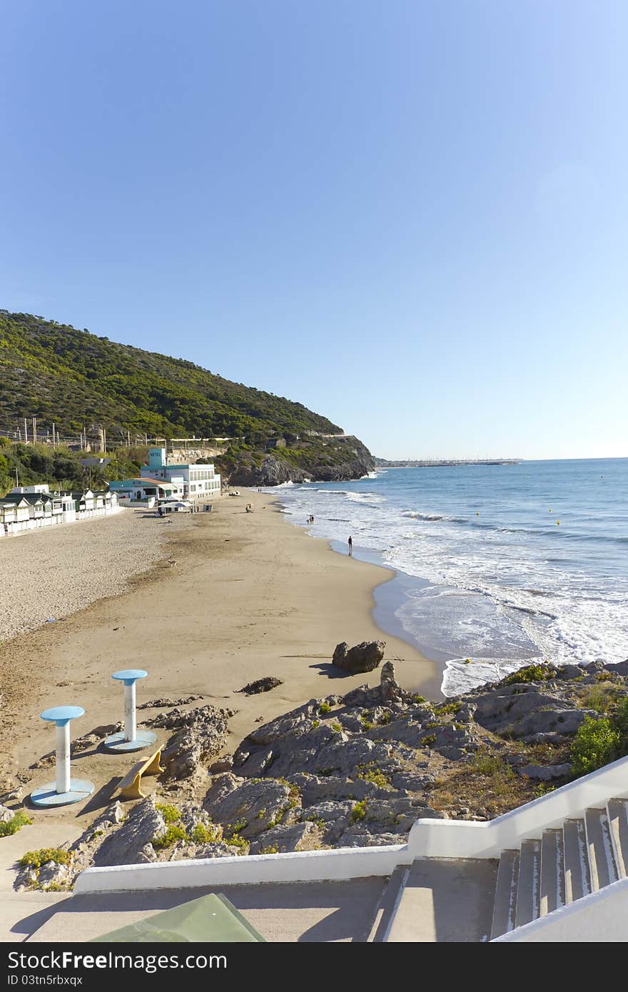 Garraf coastal town