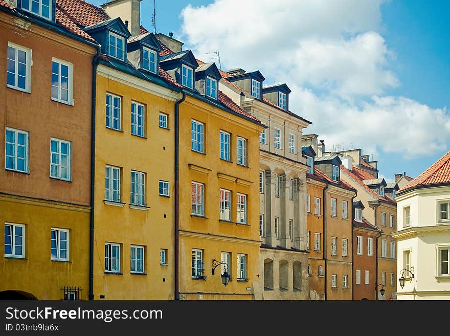 Old Town In Warsaw