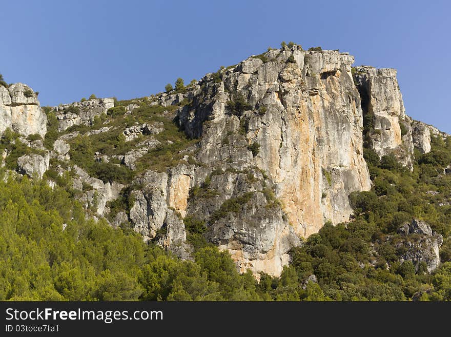 Mountains of the Sierra de Prades, Tarragona. Mountains of the Sierra de Prades, Tarragona