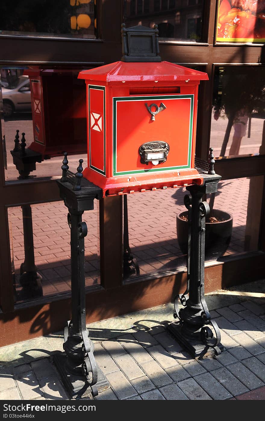 Metal Mail box in Budapest