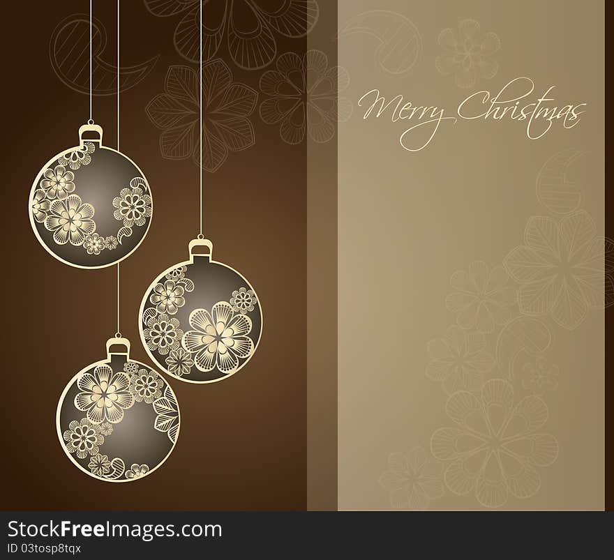 Merry Christmas abstract background, postcard. Merry Christmas abstract background, postcard