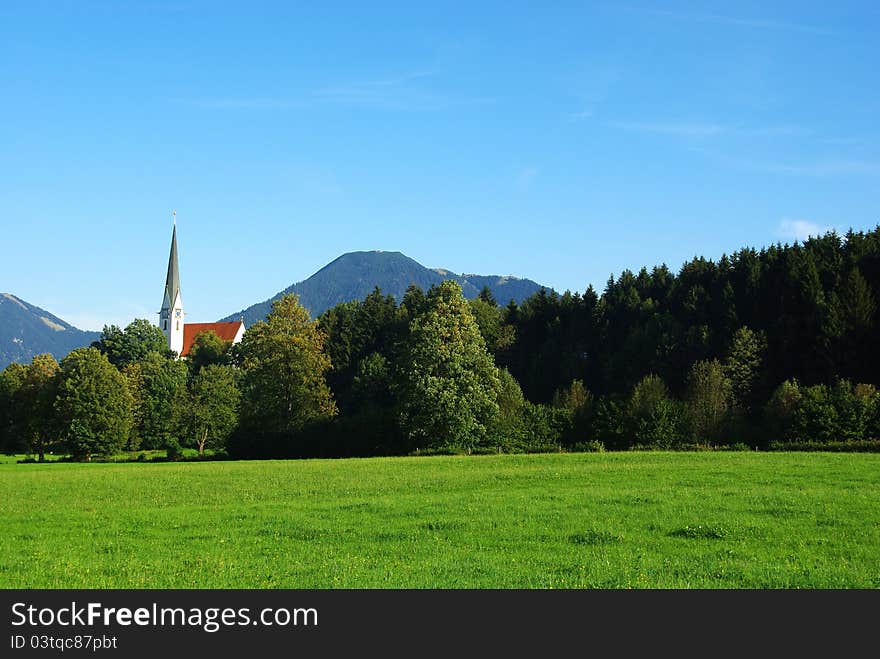 Beautiful Tegernsee in the Bavarian Alps. Beautiful Tegernsee in the Bavarian Alps