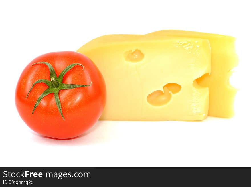 Cheese and tomato