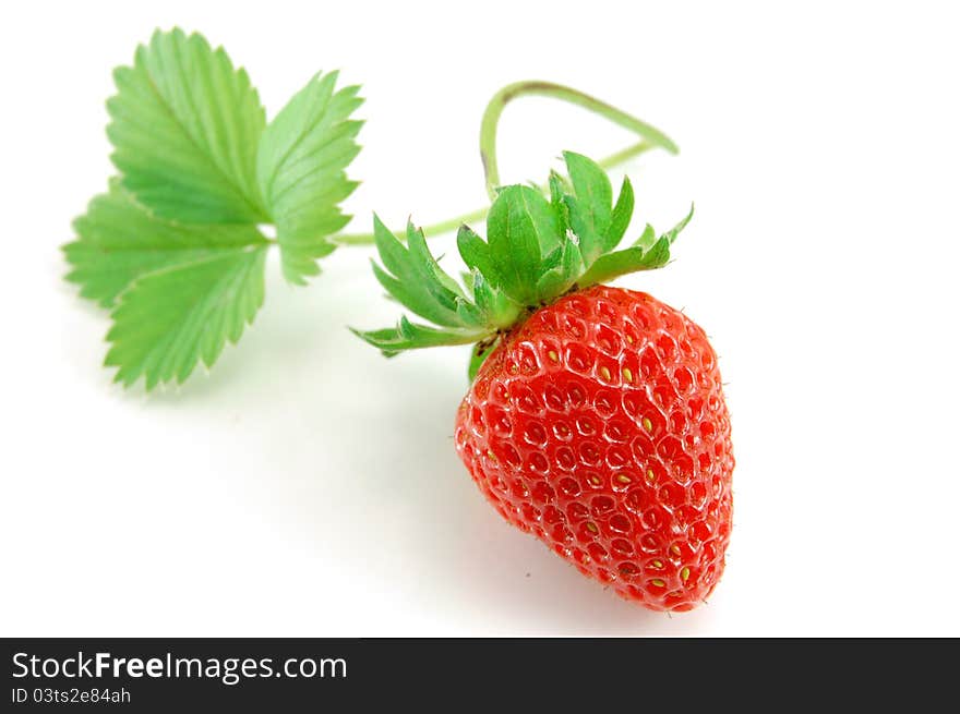 Strawberry isolated on a white background