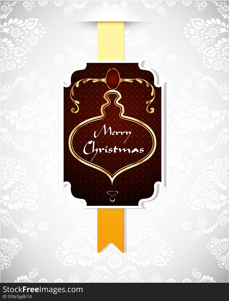 Christmas greeting card | EPS10 Compatibility Required