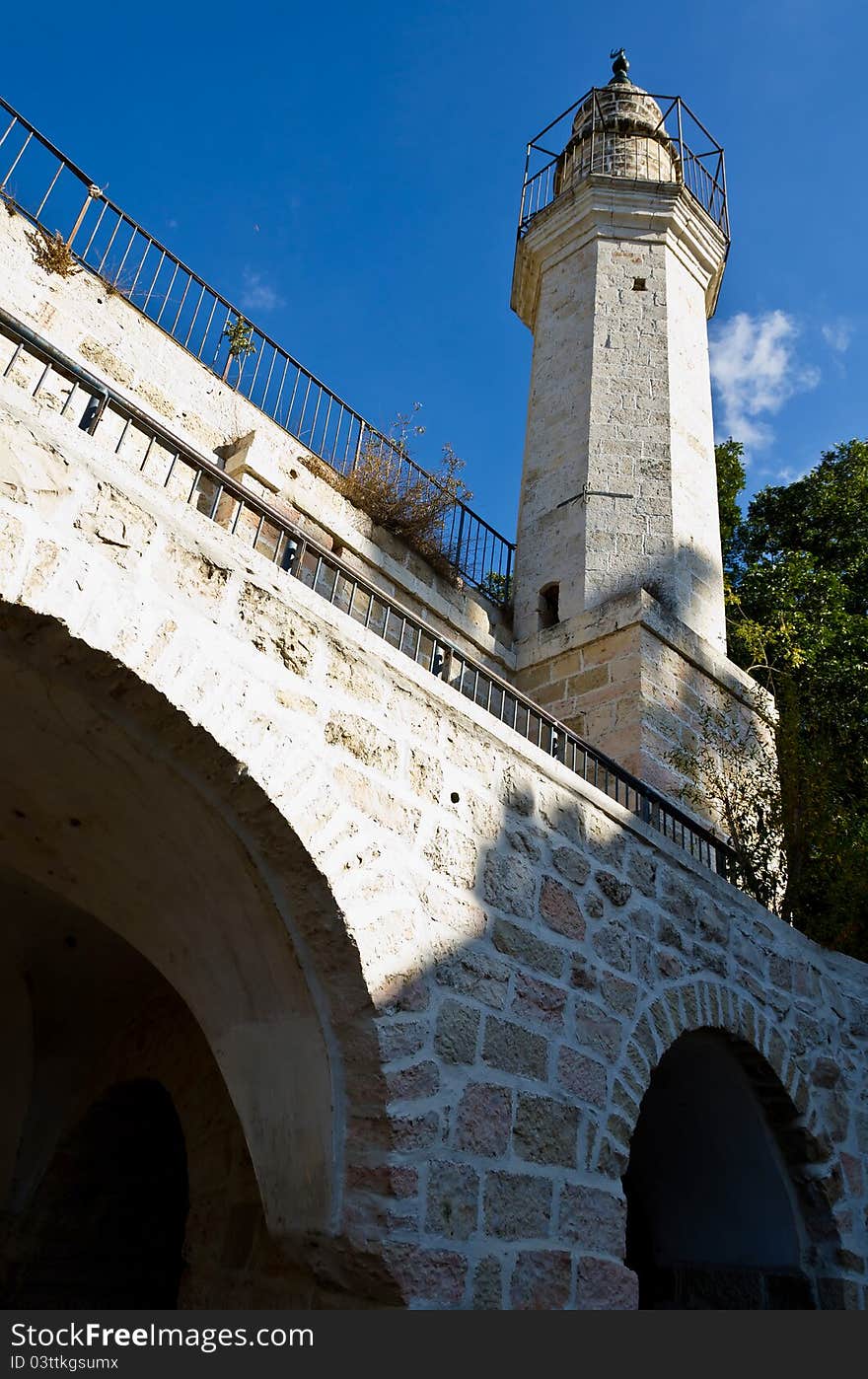 View tower of the mosque