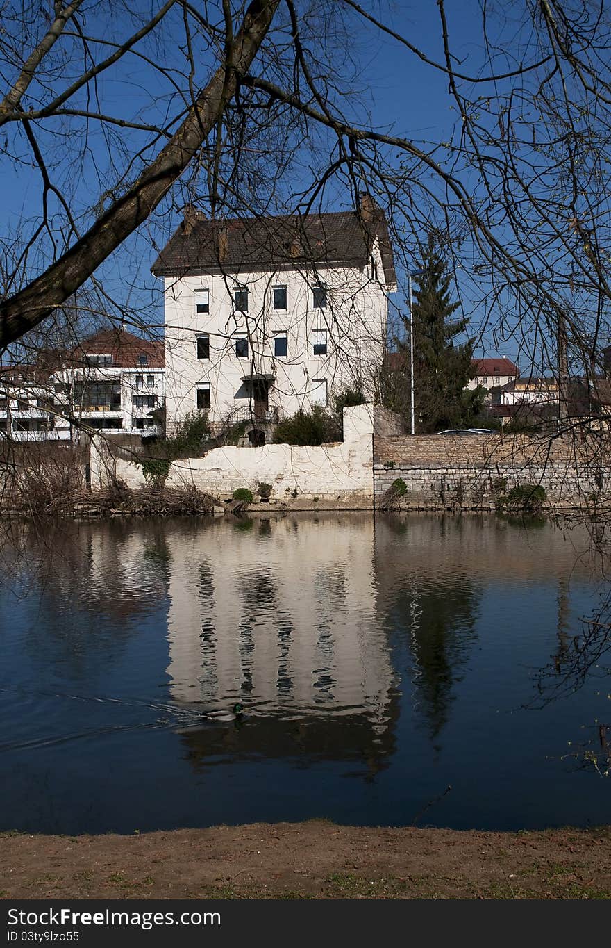 Reflections in the river