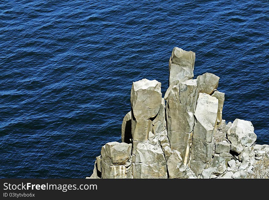 Rocky coastline