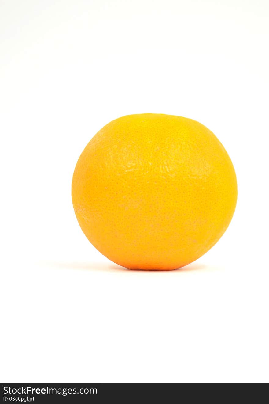 Orange isolated on white background