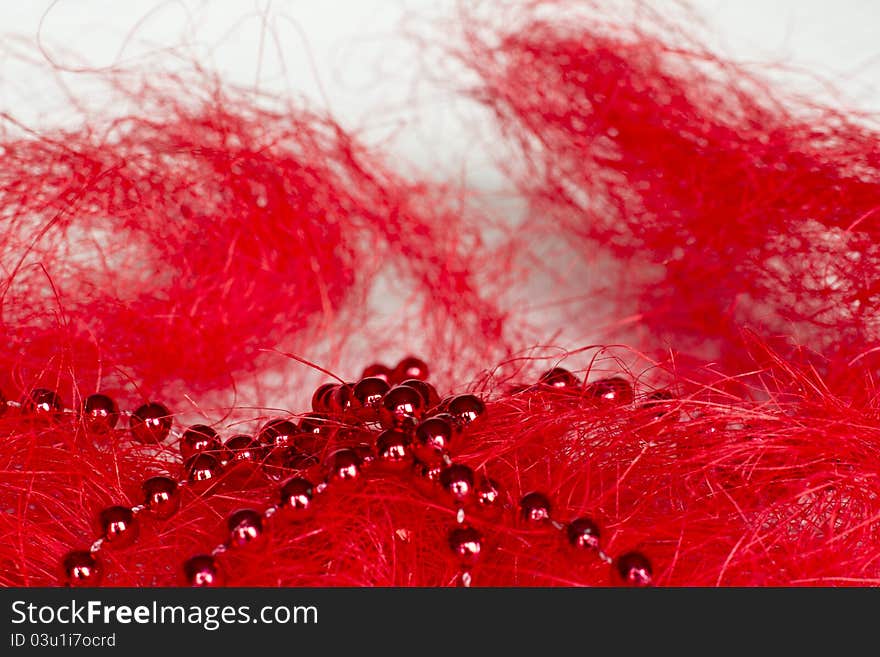 Red beads