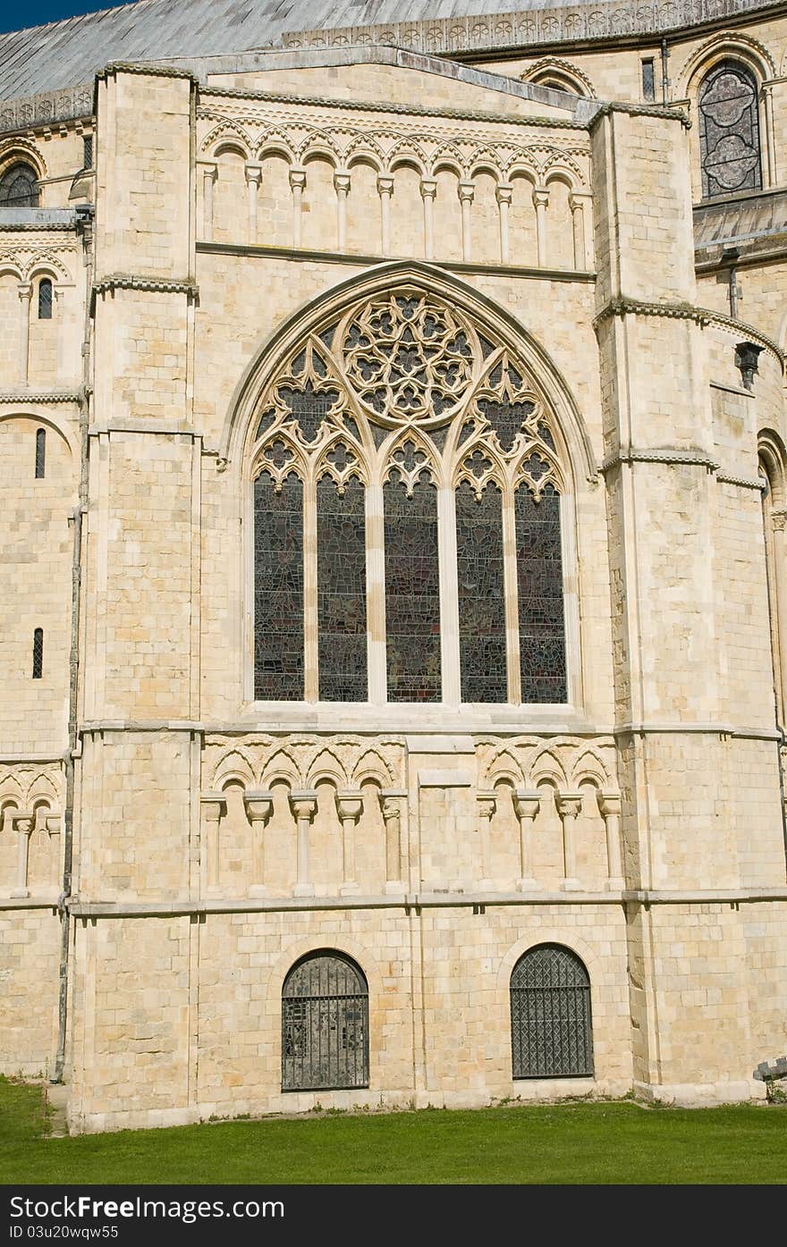 Window of the cathedral