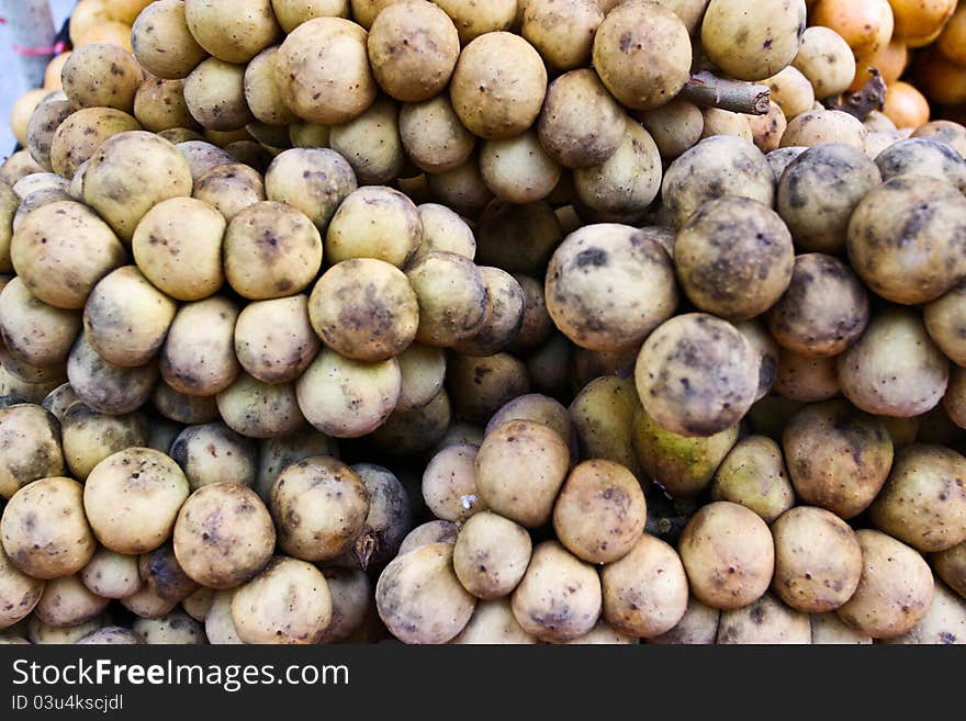 Tropical Thai fruit, Long kong