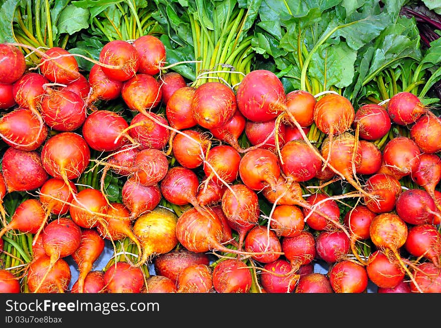 Organic beets