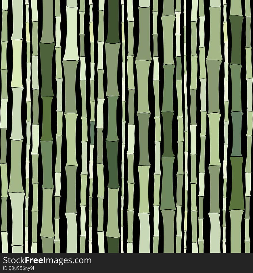 Bamboo Seamless Pattern