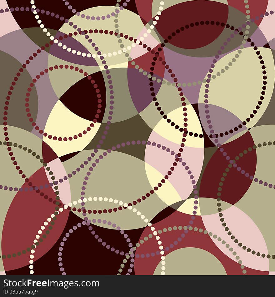 Seamless retro pattern